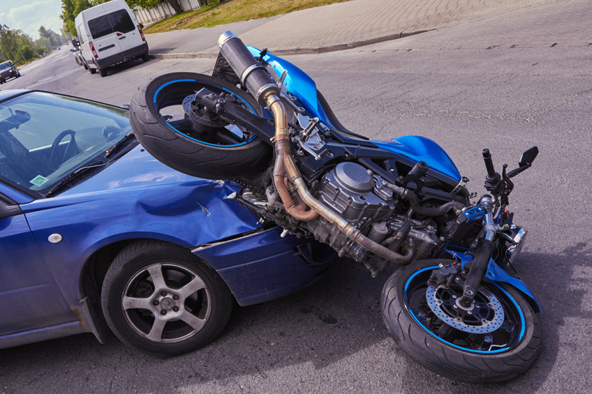 Car and Motorcycle Collision Accident | Fort Worth Motorcycle Accident Lawyer | Berenson Injury Law