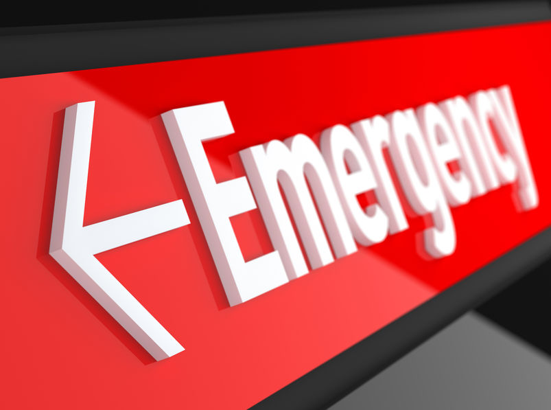 Emergency Room Sign in Hospital | Fort Worth Personal Injury Lawyer | Berenson Injury Law